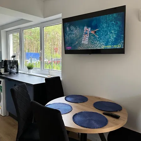 Nadmorski Bursztyn - Blekitna Apartament Rowy (Pomerania)